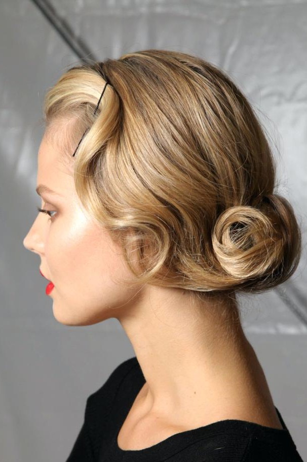 chignon kelly pour mariage