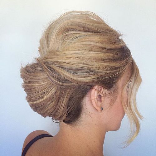 chignon romantique chic