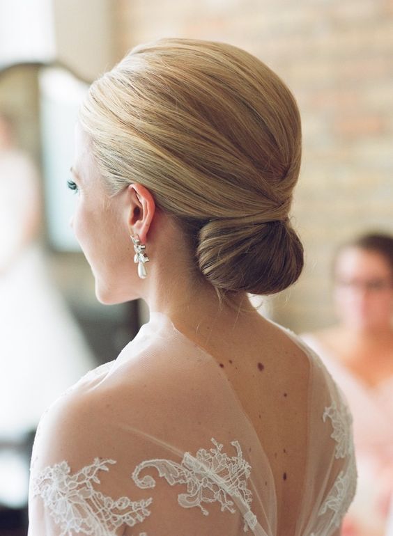 coiffure mariage chignon