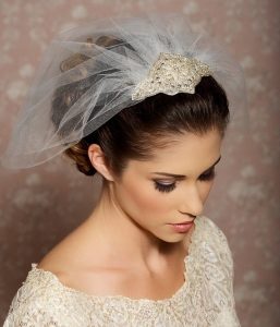 coiffure mariage voile en hauteur