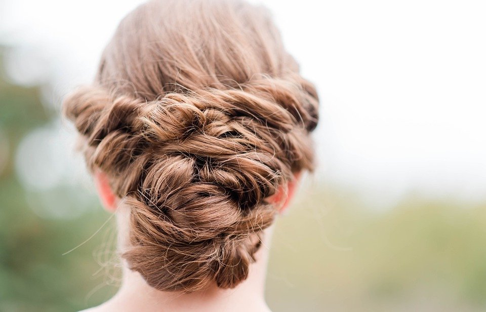 Chignon pour mariage oriental