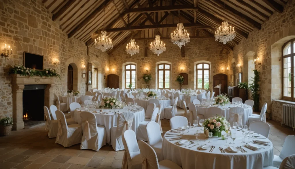 decoration mariage salle