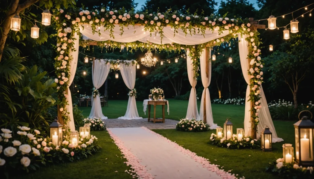 deco mariage romantique