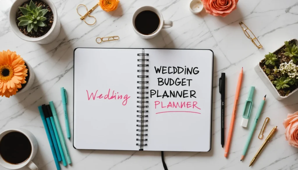 Préparer son budget mariage en 5 étapes simples et efficaces