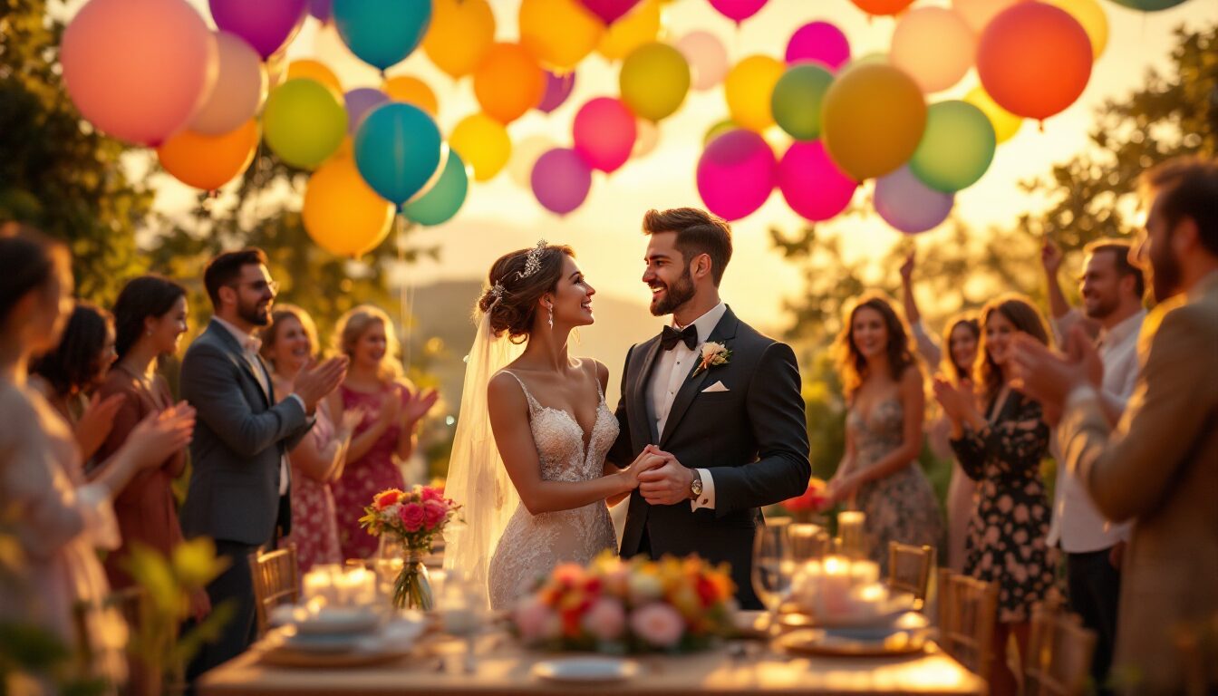 idées de surprise pour les mariés